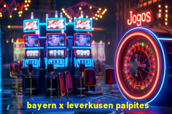 bayern x leverkusen palpites